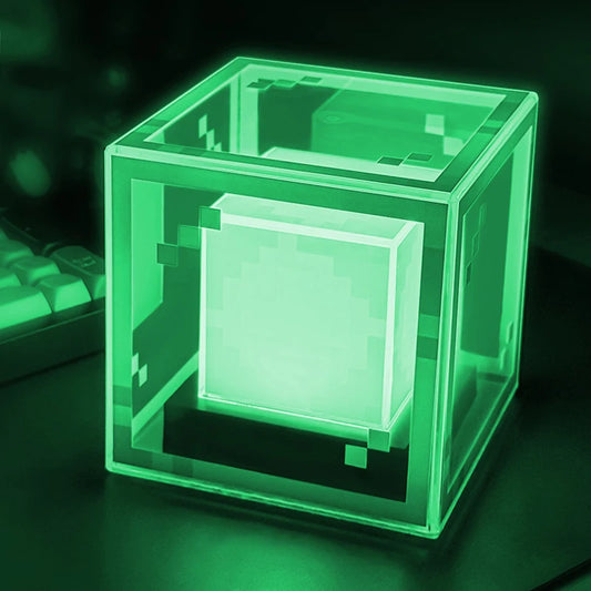 Beacon lampka LED Minezone™ w stylu Minecraft